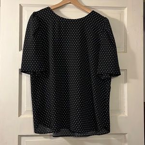 Professional polka-dot blouse